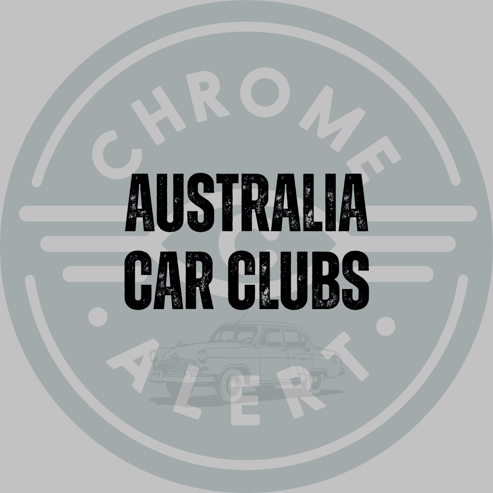 Australia Car Clubs - Chrome Alert Car Finders