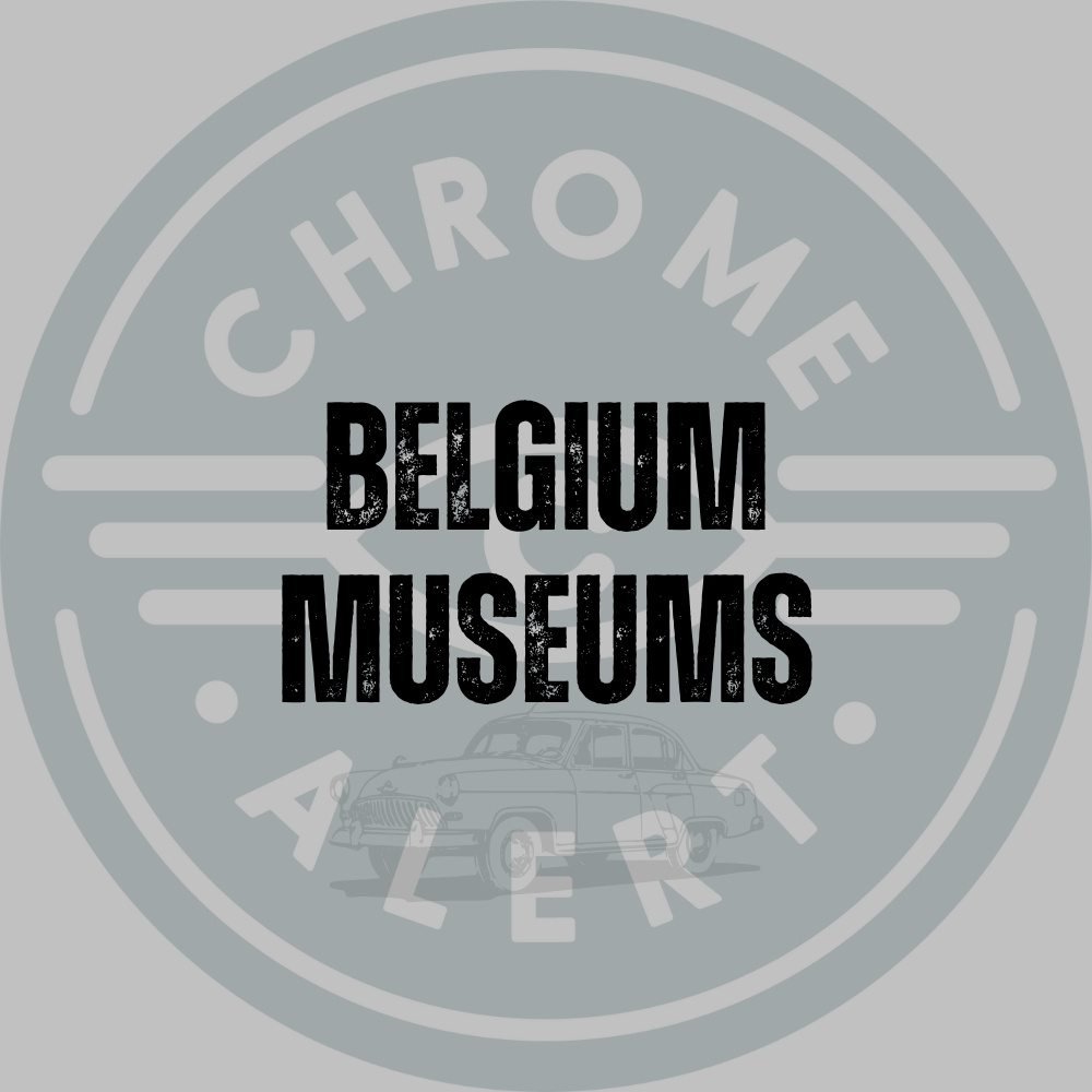 Belgium Classic Vintage Car Museums