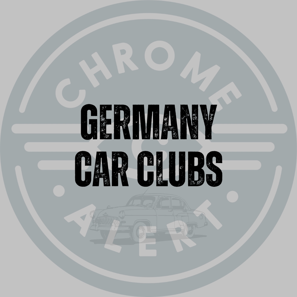 Germany Car Clubs - Chrome Alert Car Finders