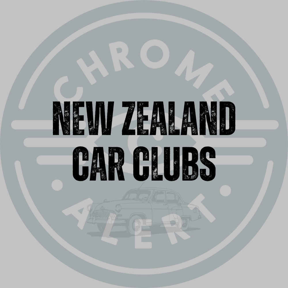 New Zealand Car Clubs - Chrome Alert Car Finders