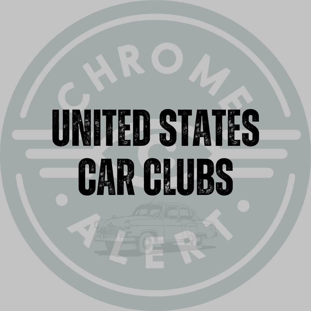 United States Car Clubs - Chrome Alert Car Finders